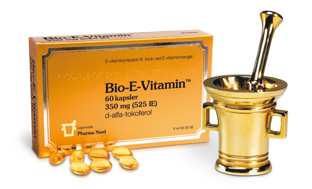 Sterkt E-vitaminlegemiddel