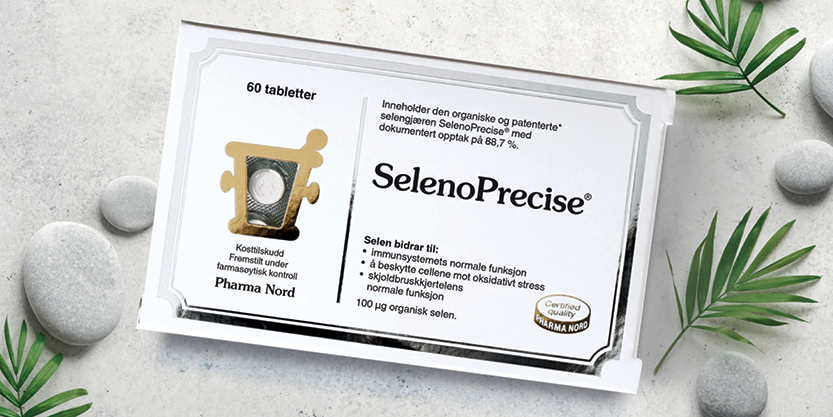 Bilde av produktet SelenoPrecise som er Pharma Nords patenterte selen gjær